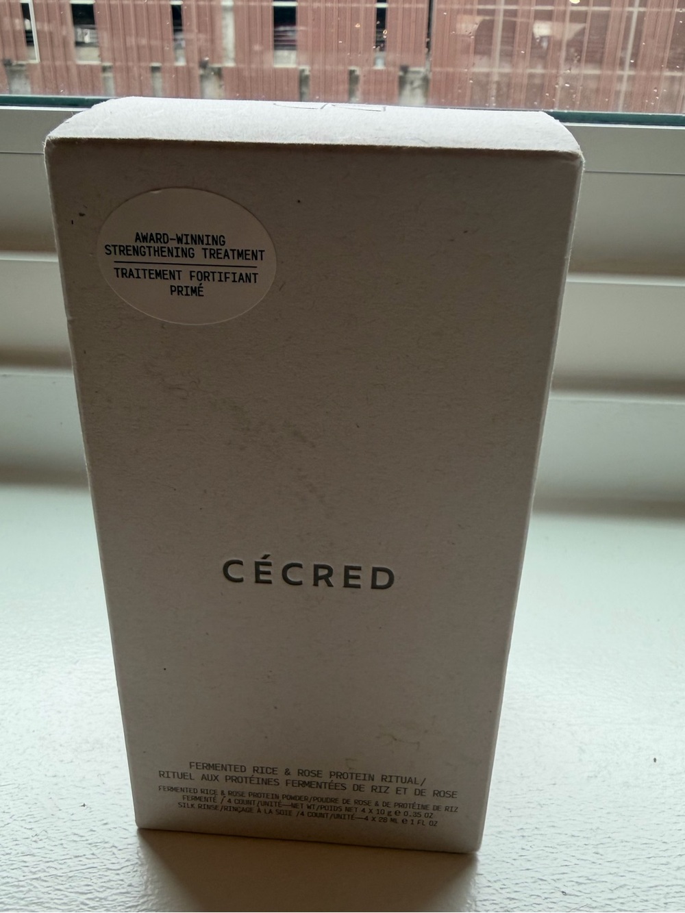 Cécred Fermented Rice & Rose Strengthening Treatment - White Box